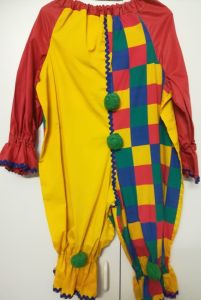 Kids Costumes to Hire - Clown Multi Colour - CHILD